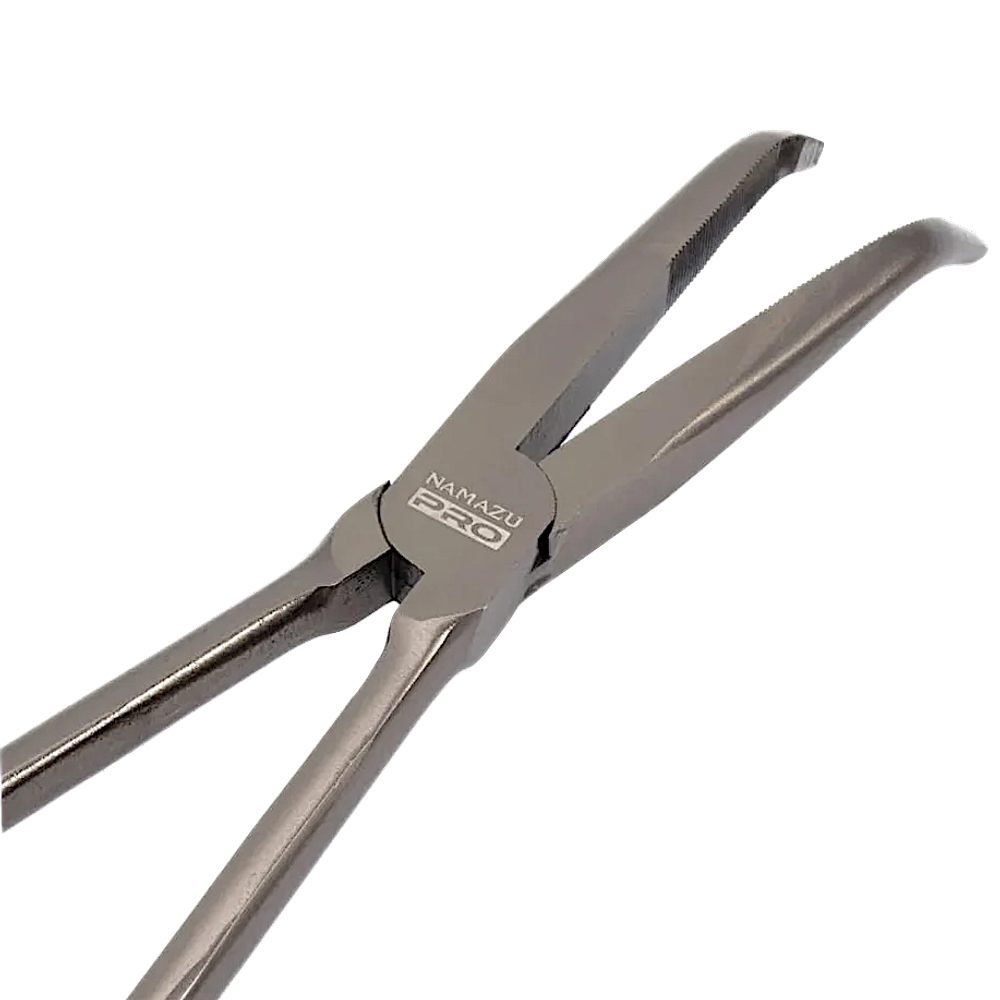 Плоскогубцы рыболовные Namazu NP-BNP-290 Изогнутые удлиненные Pro Bent Nose Pliers 29см