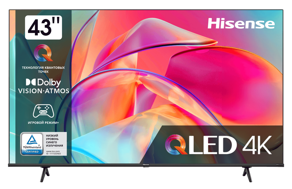 Телевизор Hisense 43E7KQ