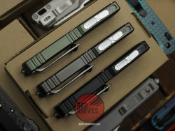 Нож Microtech Ultratech EX-ZBP Gen III Black - клинок байонет, черная рукоять