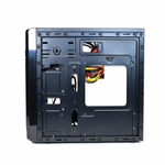Корпус Mastero BCM-06, БП:450W, mATX, чёрный, 1xFAN, 2xUSB2, 1xUSB3 (MS-BCM-06-450W-FB)