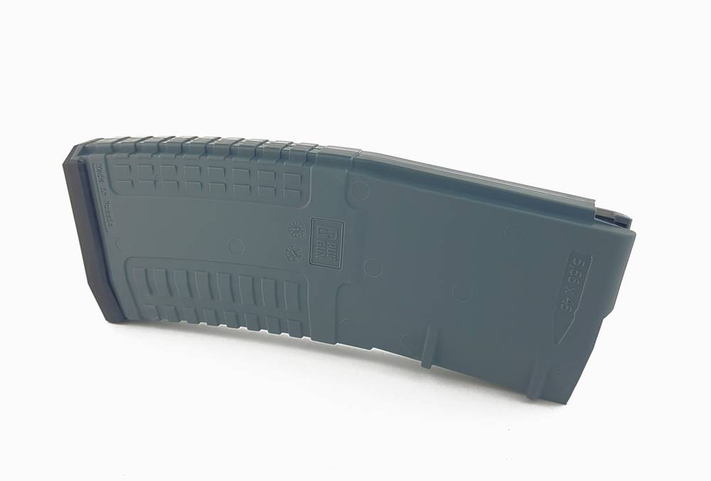Магазин PufGun для AR-15, 5,56×45 / .223 Rem, 30 патронов, серый