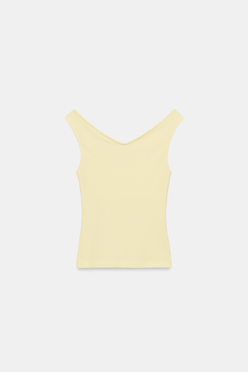 ФУТБОЛКА С ОТКРЫТЫМИ ПЛЕЧАМИ — ZARA