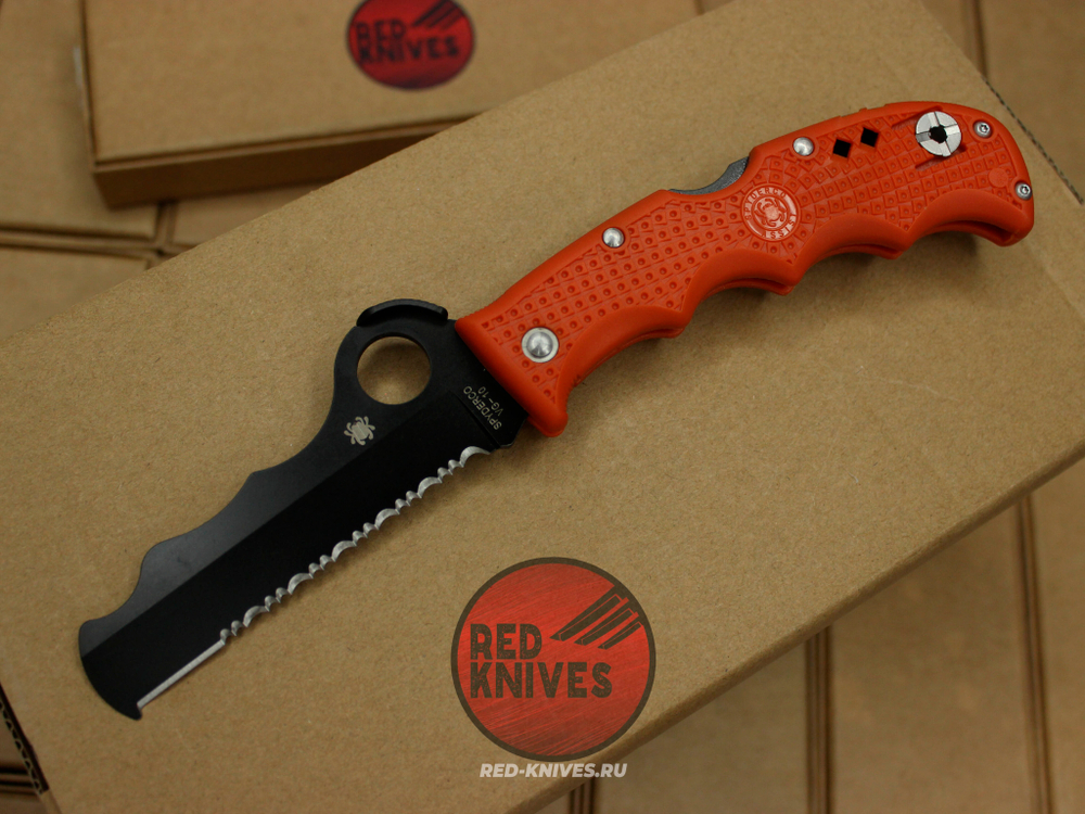 Нож Spyderco Rescue Assist ORANGE