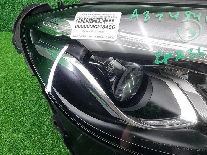 Фара правая Mercedes GLC X253 (2015-2019) LED