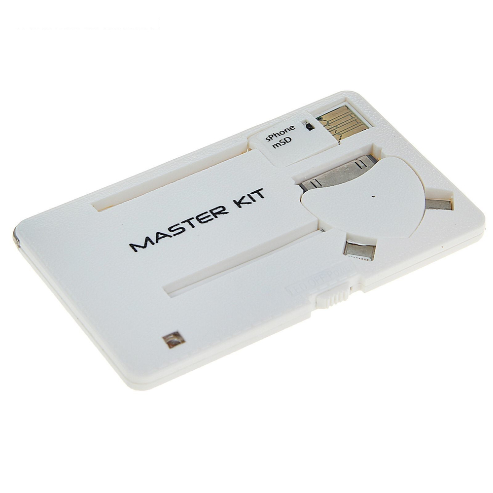 Подзарядка для смартфона Power–флешка 8 Гб, цвет белый MT1099 White