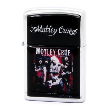 Зажигалка сувенирная Motley Crue группа (515)
