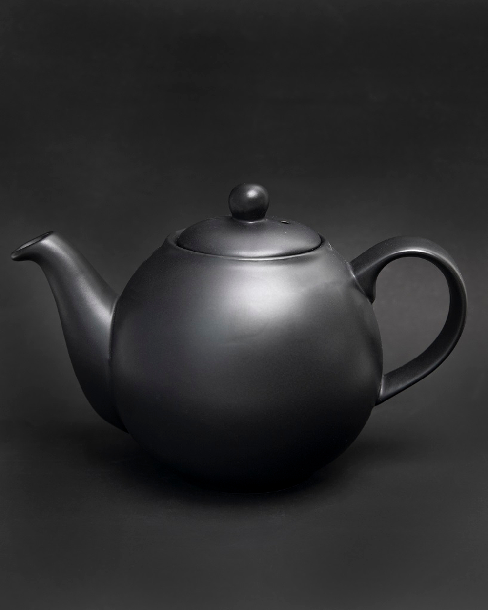 Kitchen Craft Чайник Globe 900 мл матовый черный 32180