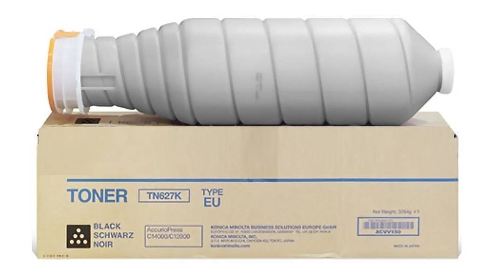 Тонер-картридж Konica-Minolta TN-627K для AccurioPress C12000/C14000 черный (173.8K) ACVV150/ACVV190 Тонер-картридж Konica-Minolta TN-627K для AccurioPress C12000/C14000 черный (173.8K) ACVV150/ACVV190