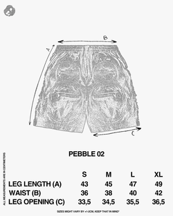 PEBBLE 02 shorts