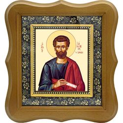 Иаков Алфеев, брат евангелиста Матфея. Икона на холсте.