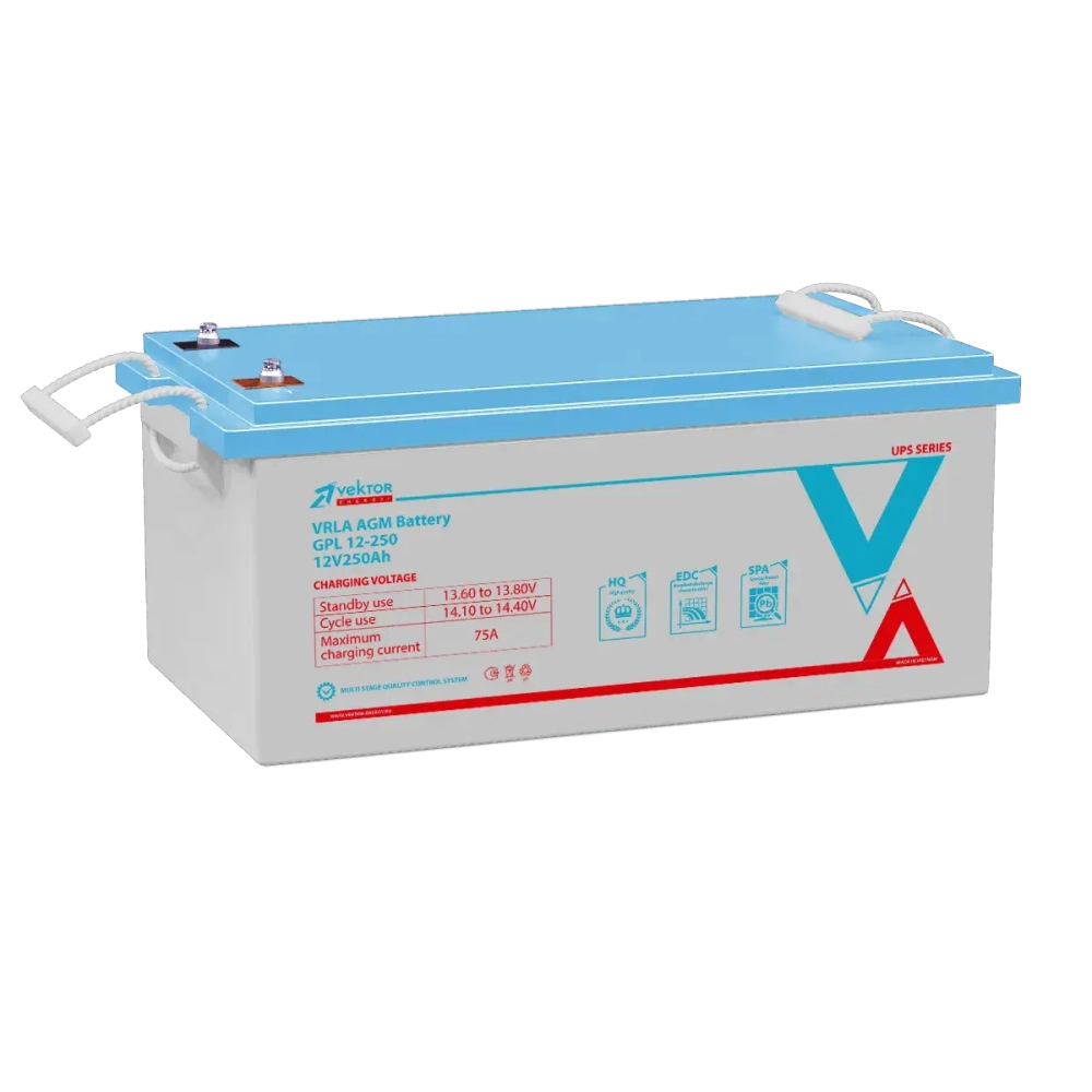 Аккумуляторная батарея Vektor Energy GPL 12-250S