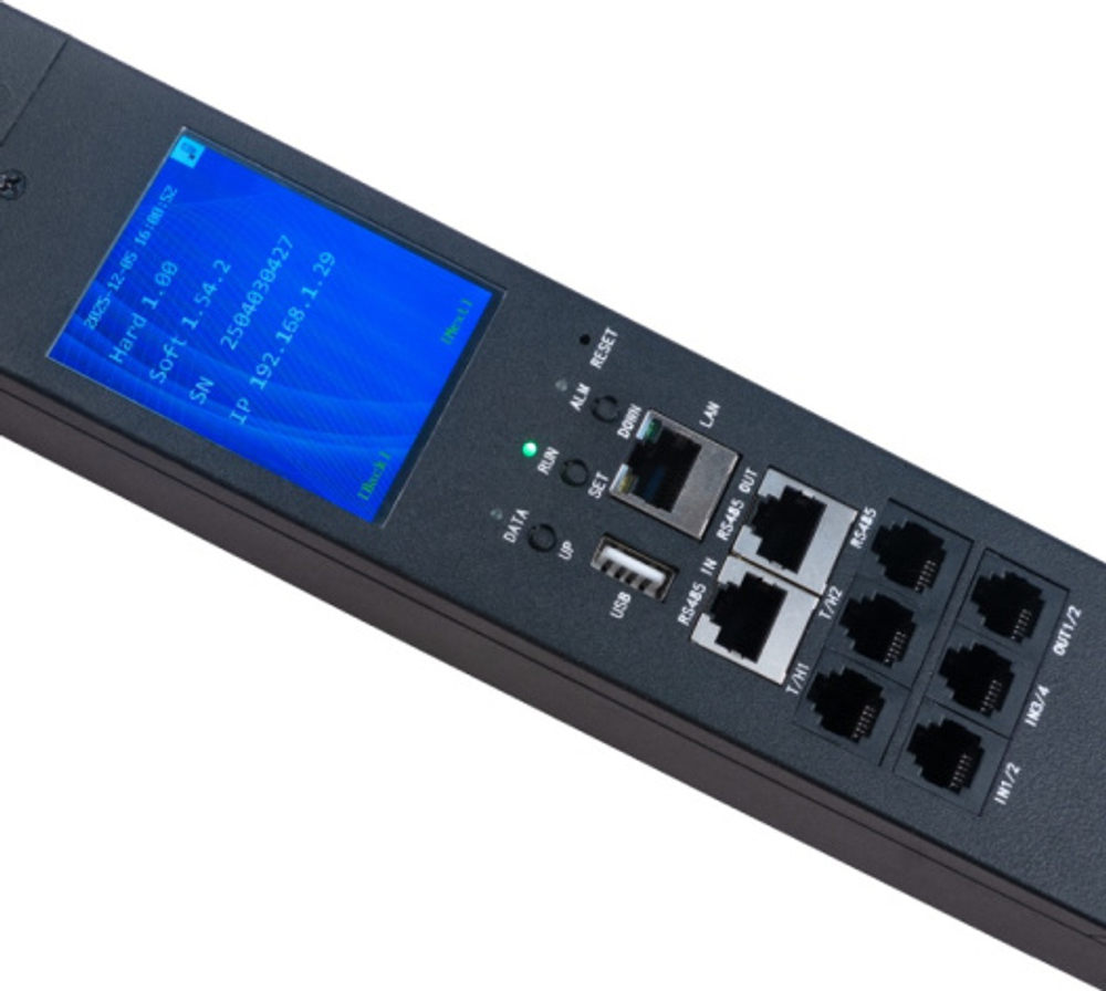 Блок розеток Cabeus SMART-PDU-16-3P-36C13-6C19-I309-M