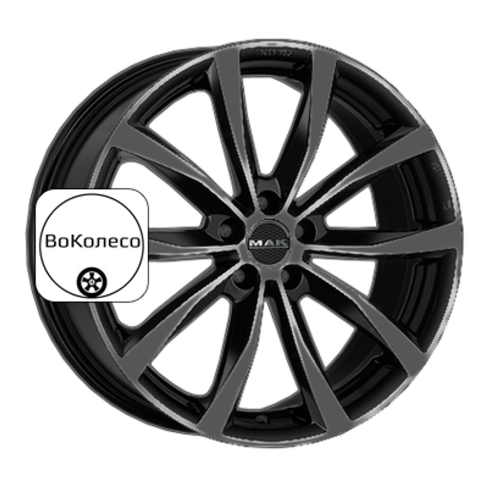 7x17/5x114,3 ET35 D76 Wolf Gloss Black MAK