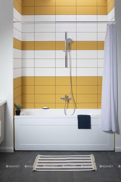 Акриловая ванна Aquanet (Акванет) West NEW 170x70 с каркасом