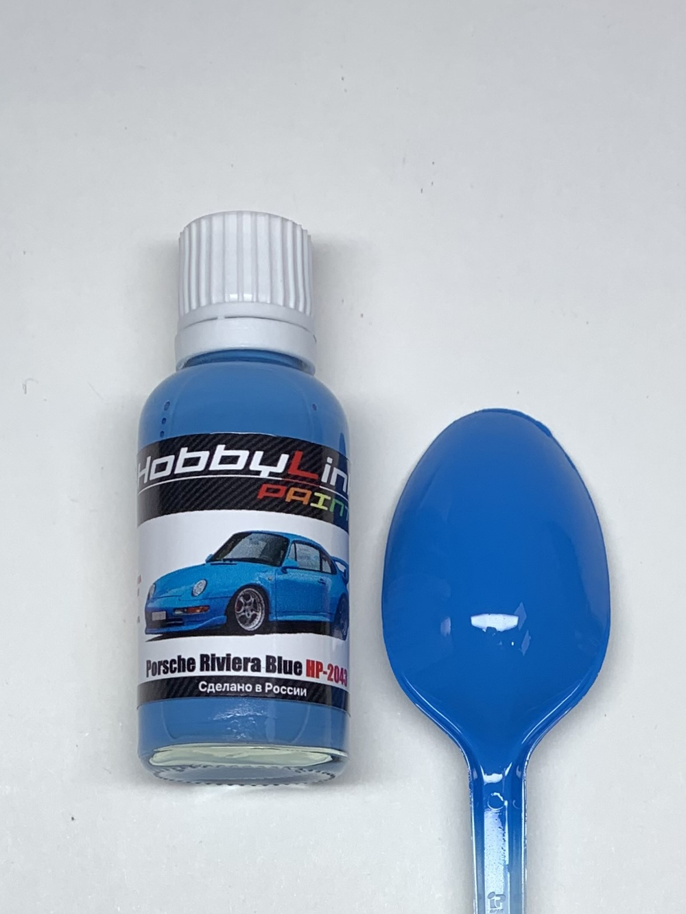 Краска лаковая HobbyLink Porsche Riviera Blue HP-2043