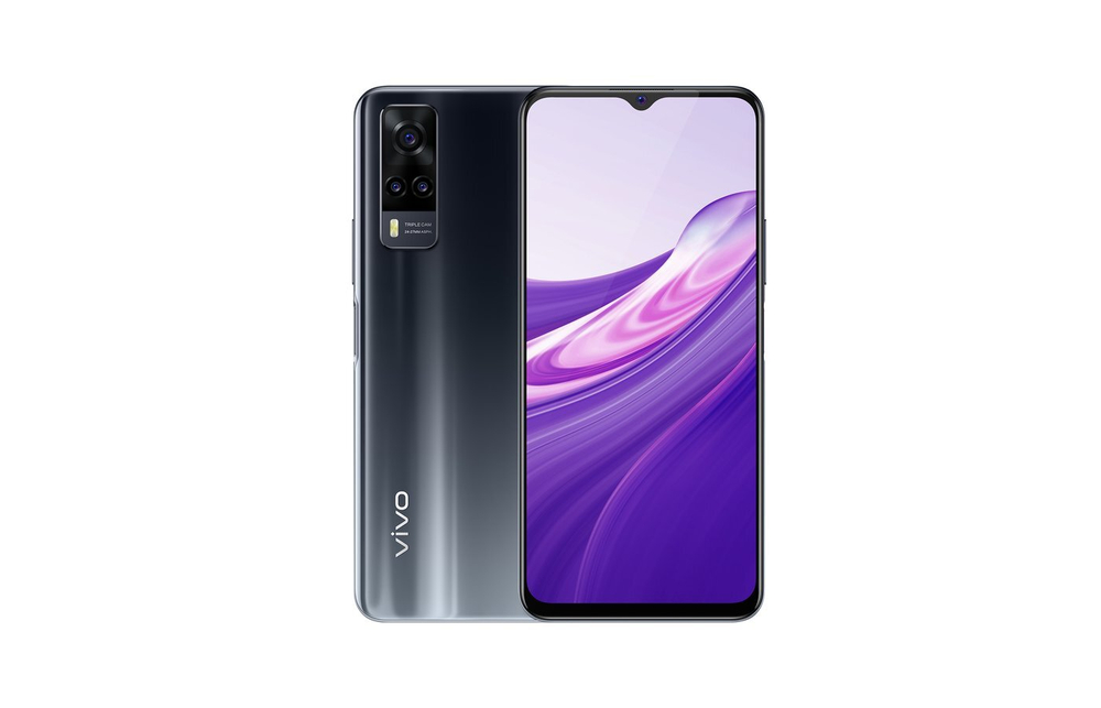 Смартфон Vivo Y31 128 ГБ черный