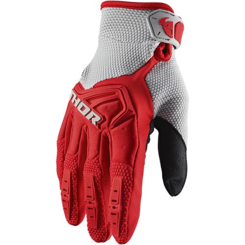 Купить Мотоперчатки Текстильные Thor Spectrum Gloves / Красно-серый