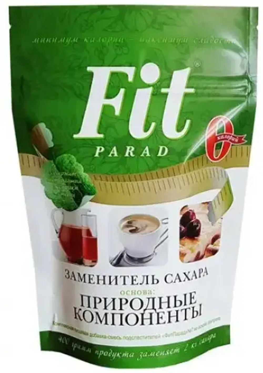 Смесь подсластителей на основе эритритола стики Fit Parad №8 60шт