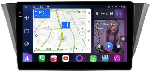 Магнитола для Iveco Daily 2015+ - FarCar S500-TS18 монитор 9.5" QLED на Android 14, CarPlay, 4G SIM-слот