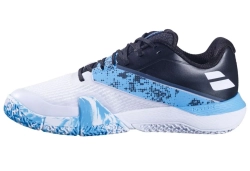 Мужские кроссовки для Padel Babolat Movea 2 - white/cyan blue