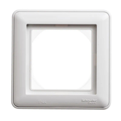 W59 AQUA 1-постовая РАМКА, IP44, БЕЛЫЙ