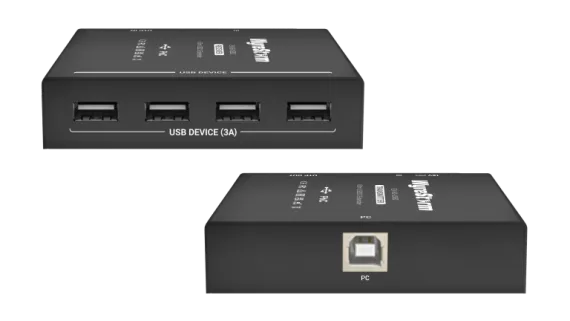 Wyrestorm EX-60-USB2 - комплект из приемника и передатчика USB 2.0, 60 м, 480 Мбит/с, PoC (Tx - Rx), 1 порт USB Host и 4 порта USB-A