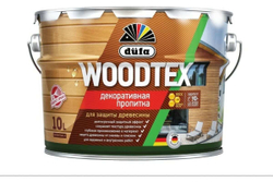 Пропитка декоративная для защиты древесины алкидная Dufa Woodtex махагон
