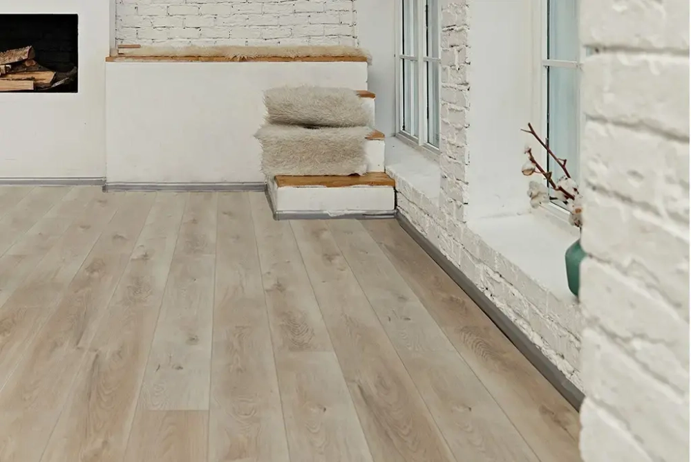 Кварц-виниловая плитка Alpine Floor Премиум (Premium XL) Дуб натуральный отбеленный ава ЭКО 7-5