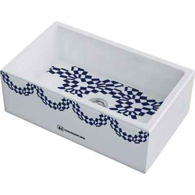 Мойка Omoikiri Mikura 76-Tokyo 2 Natceramic/белый