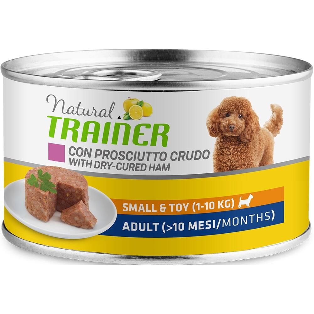 Консервы Trainer Natural Mini Adult Cured Ham для взрослых собак мелких пород с сыровяленой ветчиной 150 г Консервы Trainer Natural Mini Adult Cured Ham для взрослых собак мелких пород с сыровяленой ветчиной 150 г