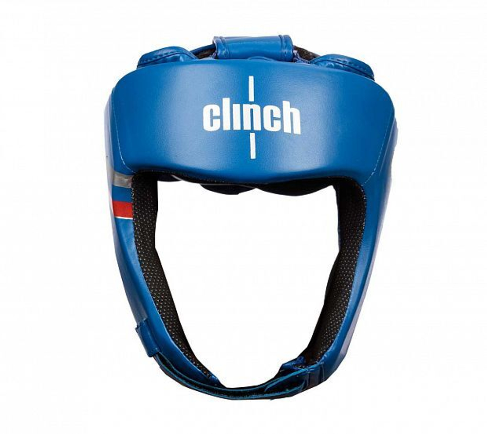 Шлем боксерский Clinch Olimp Dual синий C113