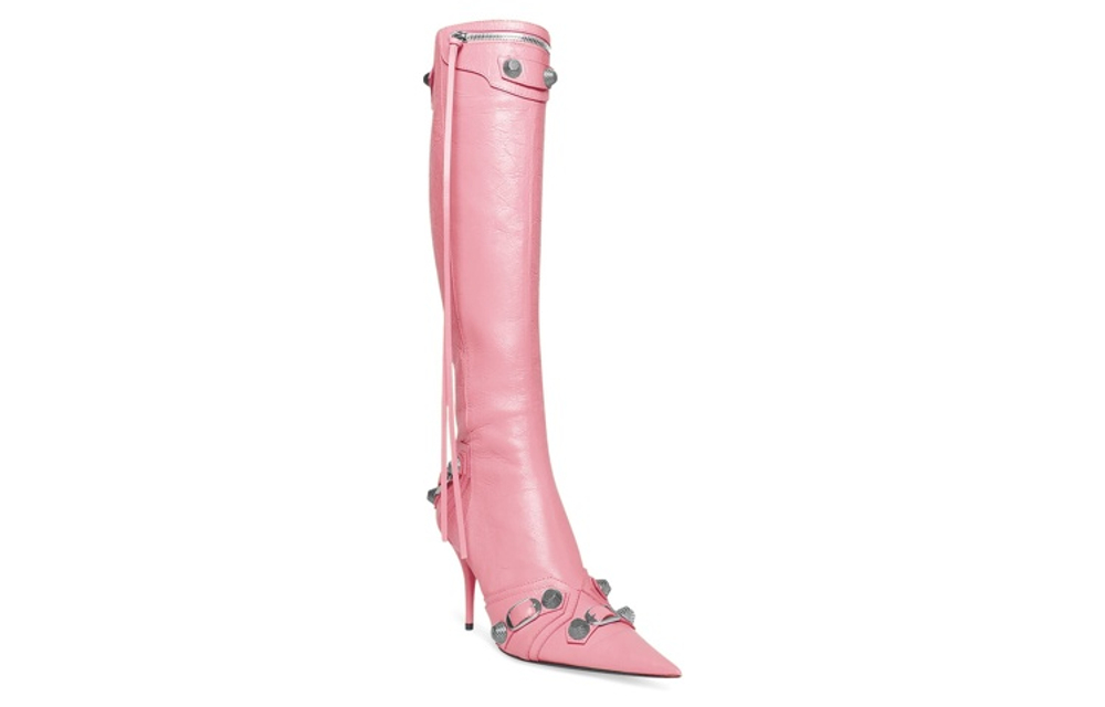 Balenciaga Cagole Pointed Toe Boots Women"s
