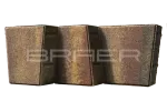 Тротуарная плитка Braer Старый город Веймар, Color Mix Мальва, 60 мм