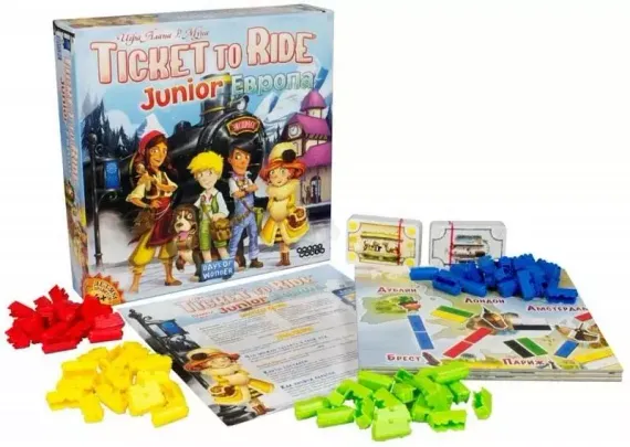 Игра "Ticket to Ride Junior: Европа"