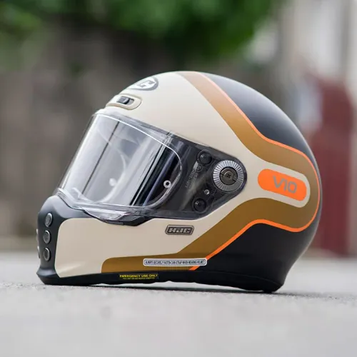 Купить Мотошлем Интеграл HJC V10 Grape MC7SF / Черно-коричневый
