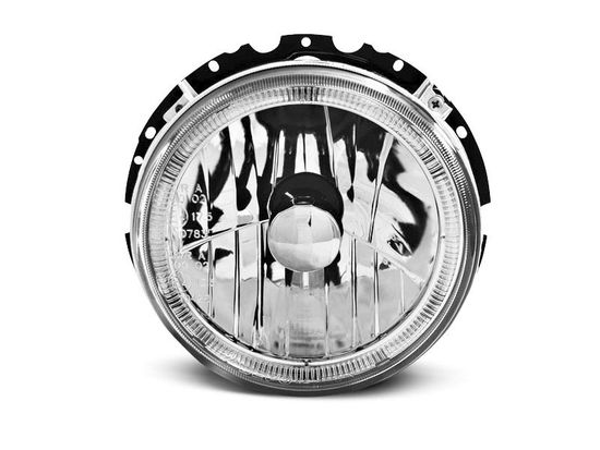 Передние фары внешние VW Golf 1 angel eyes chrome