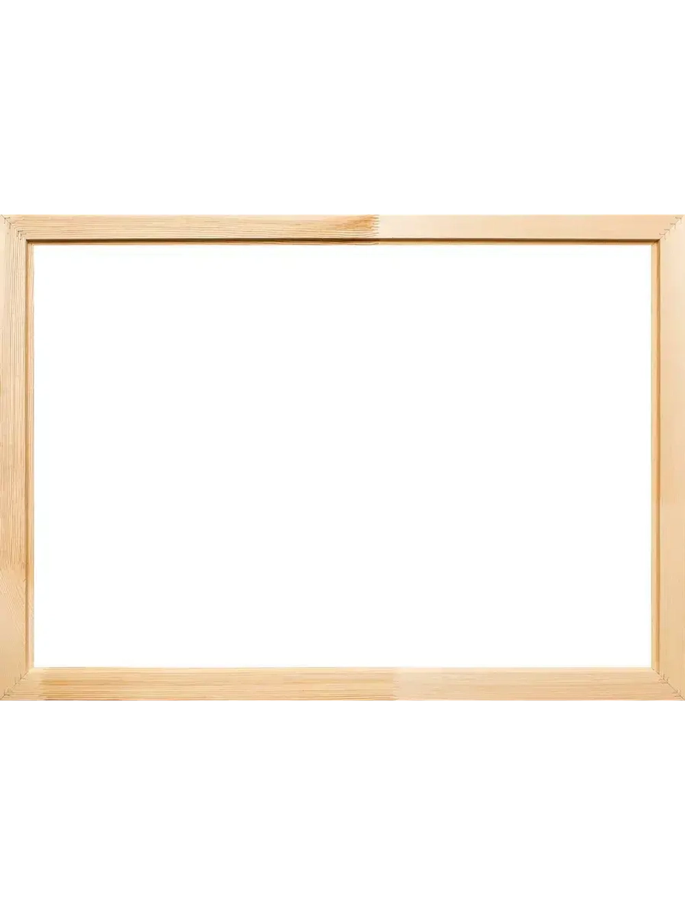 Деревянная рама 60x85 для картин на подрамнике сеч. 40x18