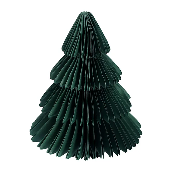 Декор новогодний honeycomb tree зеленого цвета из коллекции new year essential, 18 см