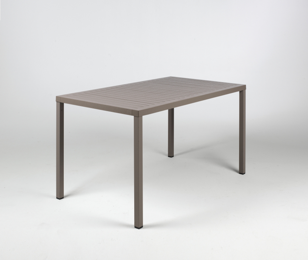 Стол пластиковый обеденный Nardi Cube 140x80, тортора