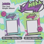 Альбом NEXZ - MMCHK 2nd Single Album STICKER 2 Version SET