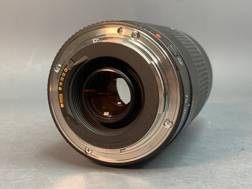 Canon EF 75-300mm 4-5.6 III внутри пыль