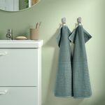 Полотенце IKEA VAGSJON (ВОГШЁН), Темно-бирюзовый, 40х70 см