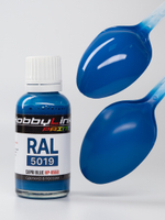 Краска лаковая HobbyLink RAL-5019 Capri Blue HP-8558