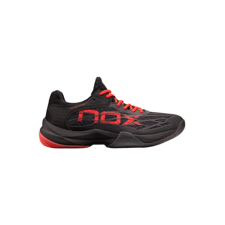 NOX AT10 LUX Черные-Красные кроссовки