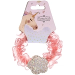 Резинка для волос 1шт «ЕЖЕВИКА», цветочек, микс 5 цветов, d-5см (подвес Единорог)