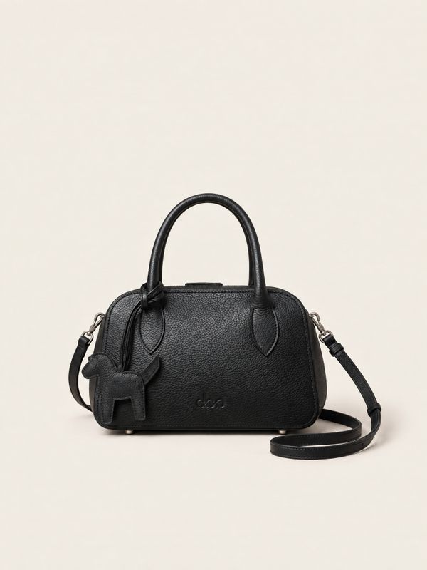 Кожаная сумка Polly summer DBR 31401 черный