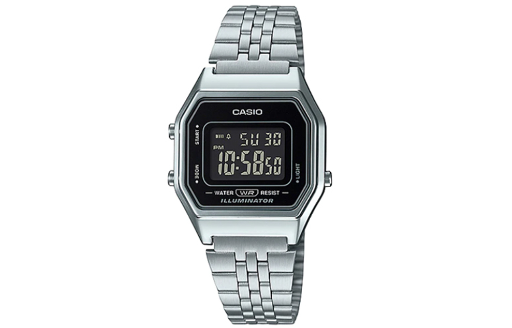 CASIO Men VINTAGE Series Black Watch LA680WA-1B