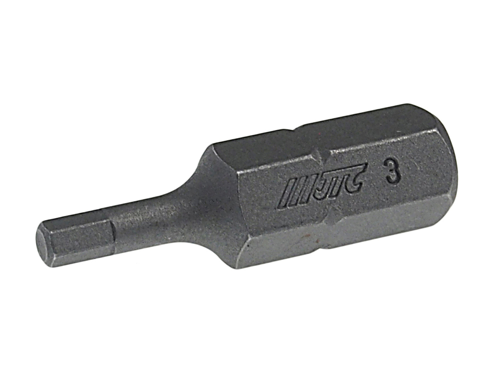 Бита HEX H3х30мм 5/16" DR 6-ти гранная S2 JTC