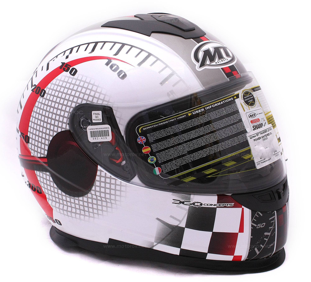 Мотошлем MT Thunder Lighting Max Power