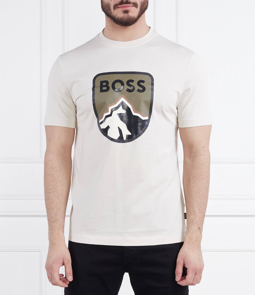 Футболка Tiburt 308 BOSS BLACK - бежевый(50476801)